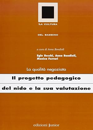 Imagen del vendedor de Il progetto pedagogico del nido e la sua valutazione a la venta por Libro Co. Italia Srl