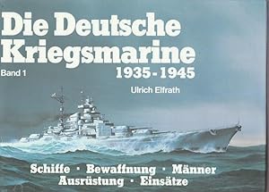 Bild des Verkufers fr Die Deutsche Kriegsmarine 1935-1945. 4 Bnden. Band 1: Ulrich Elfrath- Schiffe, Bewaffnung, Mnner, Ausrstung, Einstze. Band 2: Siegfried Breyer- Zerstrer, Torpedoboote, Geleitboote, Schnellboote, Minensuch- und Rumboote, Minenschiffe, Hilfskreuzer, Vorpostenboote, U-Jger, Sperrbrecher, Netzleger, Tro- und Sonderschiffe, Kstenartillerie. Band 3: Siegfried Breyerund Gerhard Koop - Die U-Boot-Waffe, Kleinkampfmittel, Marine-Infanterie-Divisionen, Seeflieger, Hfen und Sttzpunkte, Kriegschiffbauwerften, Die Trger der hchsten Tapferkeitsauszeichnungen, Uniformen, Diensgradabzeichen, Laufbahn-Abzeichen, Flaggen. Band 4: Siegfried Breyerund Gerhard Koop - Schlachtschiffe, Panzerschiffe, schwere Kreuzer, Entstehungm, Einsatz und Ende der " Dickschiffe". zum Verkauf von Ant. Abrechnungs- und Forstservice ISHGW