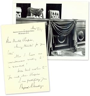 Autograph Letter, Signed [with] 6-1/2" x 8-1/2" Photograph.