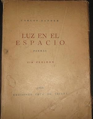 Bild des Verkufers fr Luz en el espacio zum Verkauf von Librera Monte Sarmiento