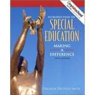 Imagen del vendedor de Introduction to Special Education : Making a Difference a la venta por eCampus