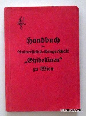 Handbuch der Universitäts-Sängerschaft "Ghibellinen" zu Wien