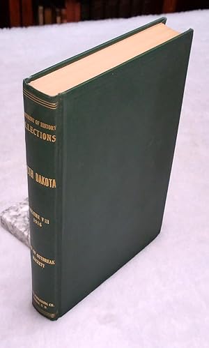 South Dakota Historical Collections, Volume VIII, 1916