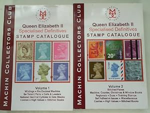 Queen Elizabeht II Specialised Definitives Stamp Catalogue 2 Volumes,