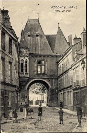 Image du vendeur pour Ansichtskarte / Postkarte Vendme Loir et Cher, Hotel de Ville, Fabrique de Vannerie mis en vente par akpool GmbH