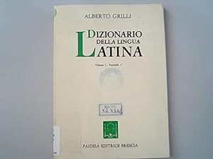 Seller image for Dizionario della lingua latina. Volume I. Fascicolo I. for sale by Antiquariat Bookfarm