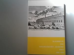 Bild des Verkufers fr 28. Jahrbuch der diplomatischen Akademie Wien, 1992 - 1993 zum Verkauf von Antiquariat Bookfarm