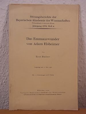 Seller image for Das Emmauswunder von Adam Elsheimer for sale by Antiquariat Weber
