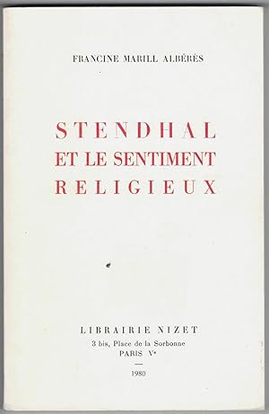 Stendhal et le sentiment religieux.