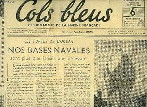 Bild des Verkufers fr Cols bleus n 111 - Les portes de l'ocan - nos bases navales sont plus que jamais une ncessit, La Gazelle en oprations, L'action dans l'idal - De Brazza marin explorateur par J. Pillet, Les grands fonds sous marins livreront-ils leurs secrets ? zum Verkauf von Le-Livre