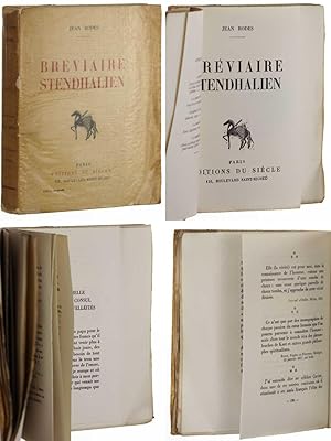 Imagen del vendedor de Brviaire Stendhalien. dition originale. a la venta por Antiquariat Lehmann-Dronke