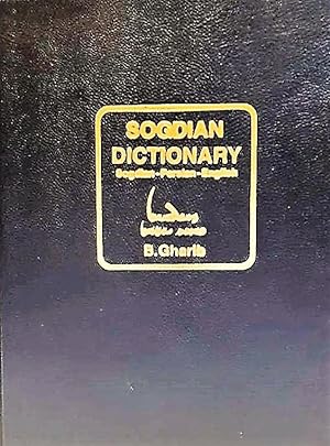 Seller image for Sogdian Dictionary: Sogdian - Persian - English for sale by Anis Press
