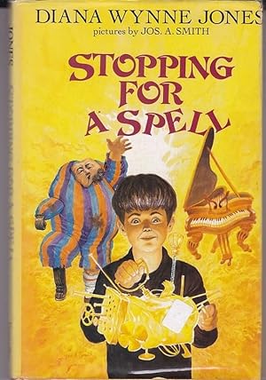 Seller image for STOPPING FOR A SPELL.Three Fantasies.; Illustrations by Jos.A Smith for sale by A&F.McIlreavy.Buderim Rare Books