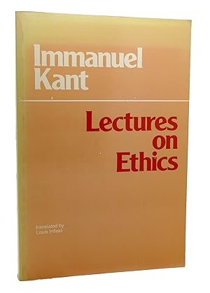 Immagine del venditore per KANT Lectures on Ethics venduto da Rare Book Cellar