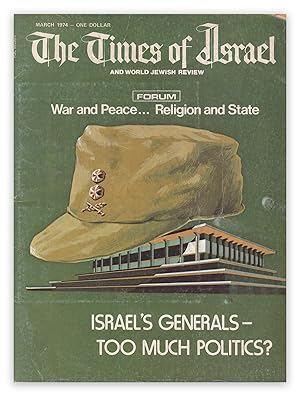 The Times of Israel and World Jewish Review, Vol. 1, No. 4, March, 1974