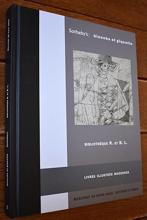 Bibliotheque R et B L Livres Illustres Modernes