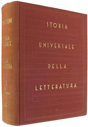 Seller image for STORIA UNIVERSALE DELLA LETTERATURA. Volume terzo - parte prima.: for sale by Bergoglio Libri d'Epoca