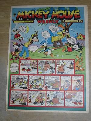 Mickey Mouse Weekly Vol 3 No 112 March 26th 1938