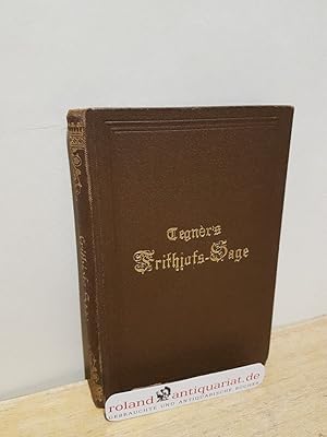 Imagen del vendedor de Frithjofs-Sage aus dem Schwedischen v. G. Mognik. a la venta por Roland Antiquariat UG haftungsbeschrnkt