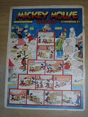 Mickey Mouse Weekly Vol 3 No 109 March 5th 1938