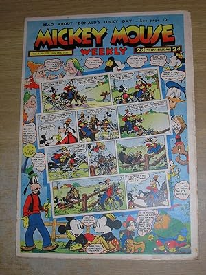 Mickey Mouse Weekly Vol 4 No 182 July 29 1939