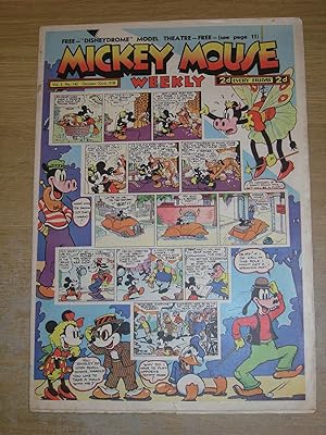 Mickey Mouse Weekly Vol 3 No 142 October 22 1938