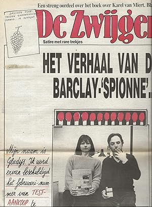 De Zwijger - Weekblad Jrg. 3 - 1984 - 9 issues