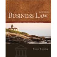 Imagen del vendedor de Business Law: Principles for Today s Commercial Environment a la venta por eCampus