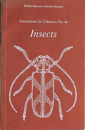 Bild des Verkufers fr Instructions for collectors no. 4A: insects zum Verkauf von Acanthophyllum Books