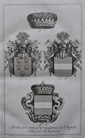 Seller image for Histoire gnrale de l Auguste Maison d Autriche contenant une description exacte de tous les Empereurs, Rois, Ducs, Archiducs et autres Princes, tans ecclsiastiques que sculiers ; l acquisition de tous leurs Royaumes, Principauts et pays hrditaires, leurs guerres, traits de paix, alliances et mariages, depuis son origine jusqu  prsent, orne de tous les portraits des Princes qui sont parvenues  l ge de la majorit ; Tire de plusieurs Auteurs anciens & modernes, & redige selon l ordre du tems. Tome 1, 2 et 3. for sale by Librairie Voyage et Exploration