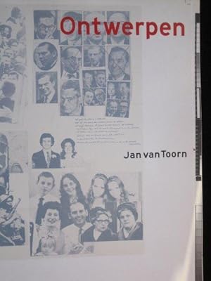 Seller image for Ontwerpen Jan van Toorn (signed) for sale by Antiquariaat Digitalis