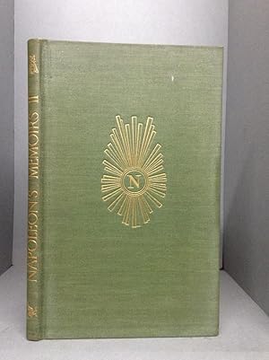 Image du vendeur pour NAPOLEON'S MEMOIRS: Volume II: Waterloo Campaign [Volume II only] mis en vente par Chaucer Bookshop ABA ILAB