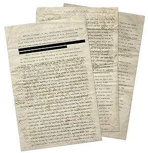 [Two Legal Documents with Testimony concerning the Marriage of Lorenzo D. W_____ and his Spouse]