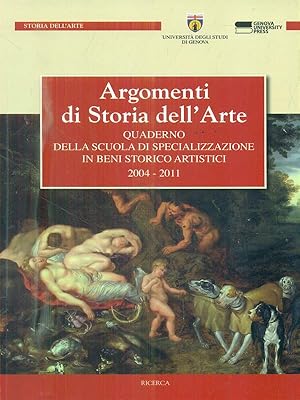 Immagine del venditore per Argomenti di storia dell'arte venduto da Librodifaccia