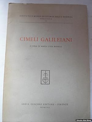 Imagen del vendedor de Cimeli Galileiani. Fascicolo II a la venta por Librairie Alain Brieux