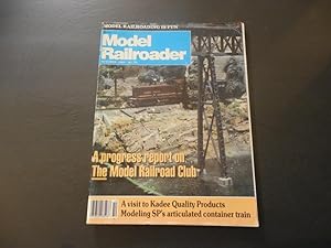 Model Railroader Oct 1983 Modeling SP's Articulated Container Train