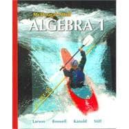 Imagen del vendedor de Algebra 1, Grade 9: Mcdougal Littell High School Math a la venta por eCampus