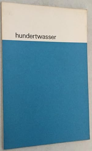 Hundertwasser. [Catalogue 367 S.M.]