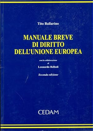 Immagine del venditore per Manuale breve di diritto dell'Unione Europea venduto da Librodifaccia