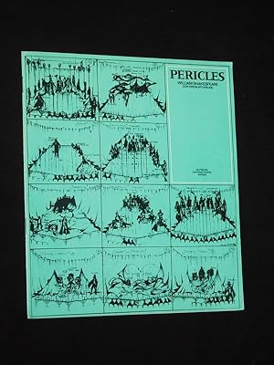 Bild des Verkufers fr Programmheft Deutsches Nationaltheater Weimar 1977/78. DDR-Erstauffhrung PERICLES von Shakespeare, Eschenburg (bersetzung), Haus (Bearb.). Insz.: Bernhard Schwarz, Choreographie: Klaus Lenz, Ausstattung: Sigrid Busch/ Grit Goldberg. Mit Manfred Heine (Pericles), Hans Radloff, Sylvia Kuziemski, Roswitha Marks, Gudrun Volkmar, Ernst Eichholz, Hasso Billerbeck zum Verkauf von Fast alles Theater! Antiquariat fr die darstellenden Knste