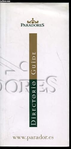 Imagen del vendedor de Directorio / Guide - Hoteles / Hotels - a la venta por Le-Livre