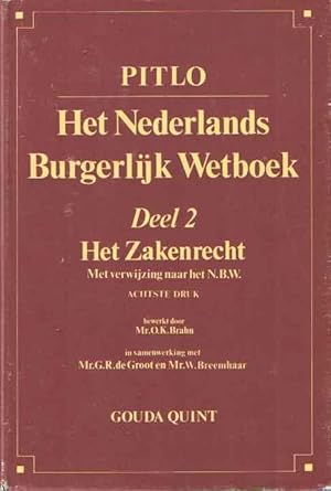 Het Nederlands burgerlijk wetboek. Deel 2: Het zakenrecht met verwijzing naar het N.B.W.