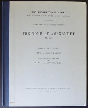 Image du vendeur pour The Tomb of Amenemhet (No 82) mis en vente par Jeff Irwin Books