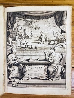 Imagen del vendedor de Fablarum Aesopiarum Libri Quinque. Cum novo commentario Petri Burmanni. a la venta por Chaco 4ever Books