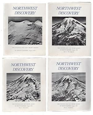 Seller image for The Stevens and Van Trump Ascent of Mount Rainier, August 1870; Northwest Discovery, Volume 6, Number 26, 27, 28, 29. March, October, November, December, 1985 [4 volumes] for sale by Arundel Books