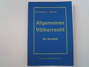 Bild des Verkufers fr Allgemeines Vlkerrecht : ein Grundri. zum Verkauf von Antiquariat Bookfarm