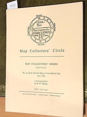 Seller image for MAP COLLECTORS' CIRCLE No. 90 (1 issue) Early Printed Maps of the British Isles Part I 1477 - 1555 for sale by Carydale Books