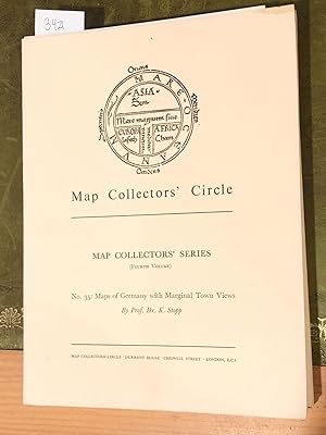 MAP COLLECTORS' CIRCLE No. 35 (1 issue) Maps of Germany with Marginal Town Views