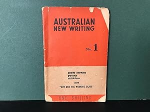 Seller image for Australian New Writing, No. 1 for sale by Bookwood