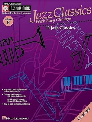 Bild des Verkufers fr Jazz Classics with Easy Changes Jazz Play-Along Volume 6 Book/Online Audio zum Verkauf von AHA-BUCH GmbH